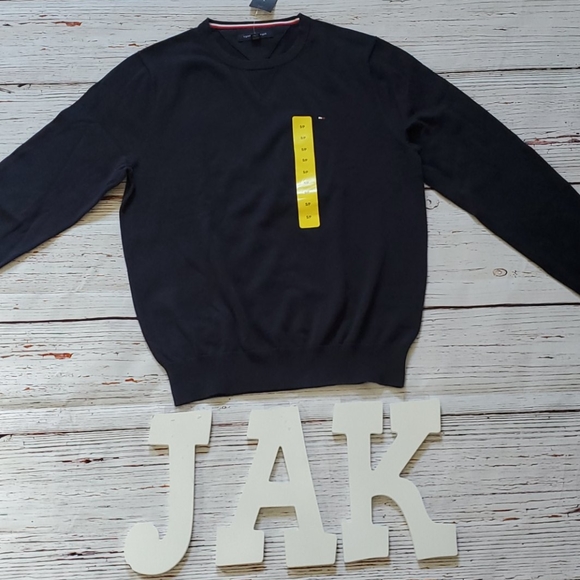 🆕️ TOMMY HILFIGER MEN'S CREWNECK SWEATER - Picture 2 of 8
